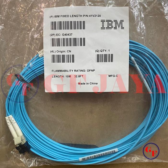 Jual Patch Cord Fiber OM3 LC LC 10M IBM LCLC Kabel Optik 41V2120 Duplex ...