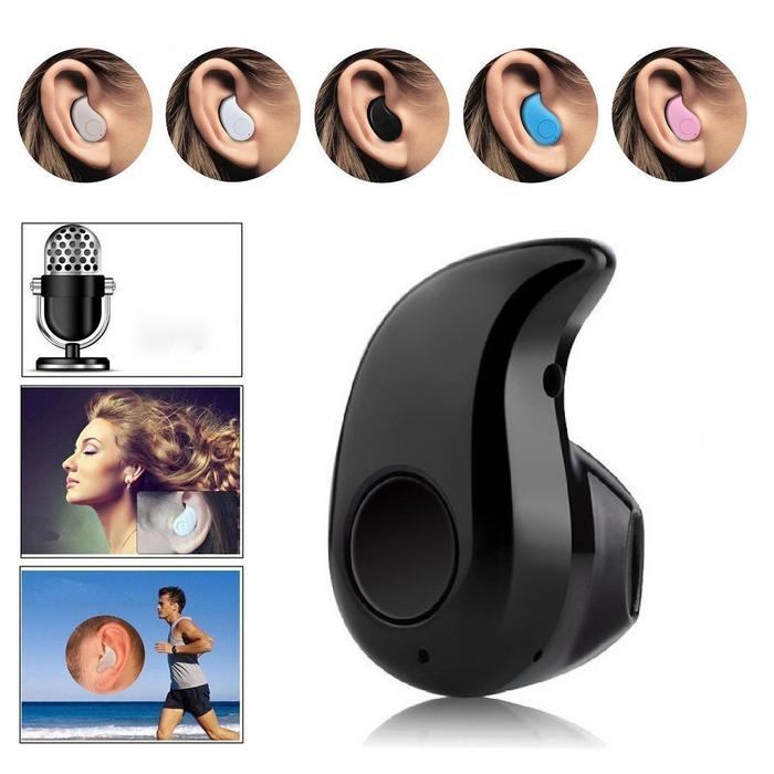 Jual Micro Sport Bluetooth Earphone S530 Black Kota Bandung
