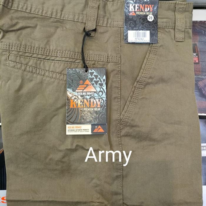 Gambar Celana Kendy Pendek Kancing - Army, 33 dari Arifashion177 undefined Tokopedia