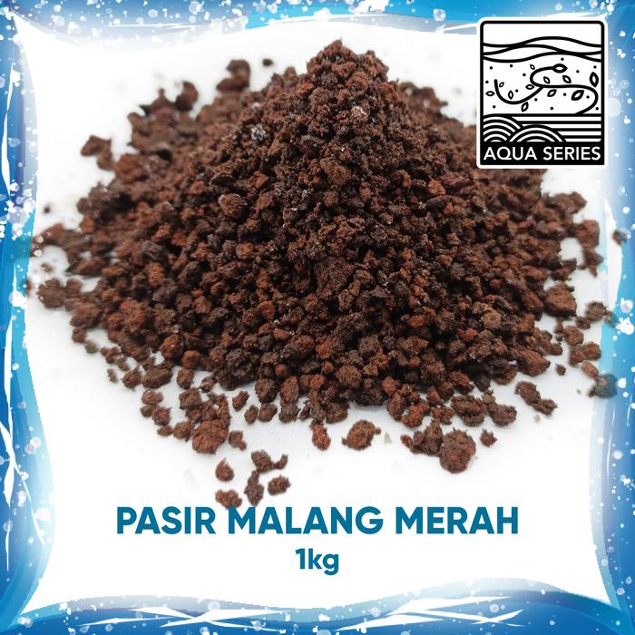 Gambar PASIR MALANG HITAM MERAH 1kg MEDIA DASAR AQUASCAPE AQUARIUM - HITAM dari AQUASERIES undefined 4 Tokopedia