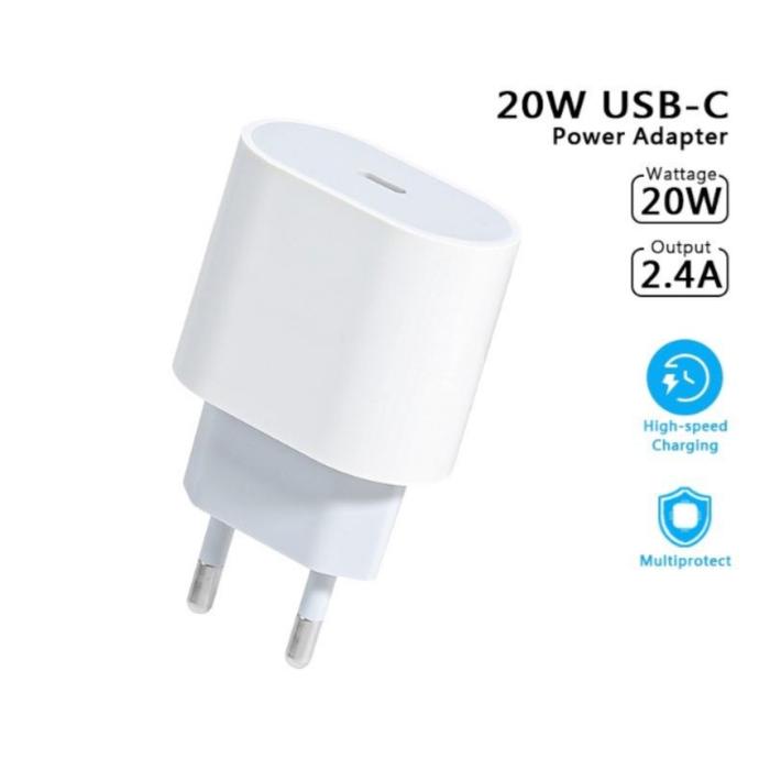 Power Adapter Iphone 12 Pro Max Charger Cube Jual Batok Charger