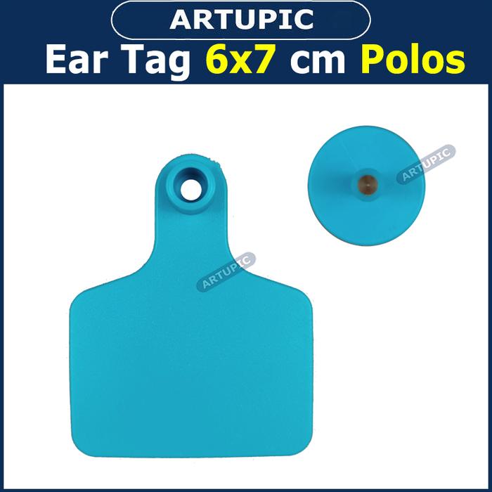 Gambar Ear Tag 6x7 cm POLOS ECERAN Anting Babi Sapi Kambing Murah Plastik - Biru dari Artupic Peralatan Peternakan Kota Tangerang Selatan Tokopedia