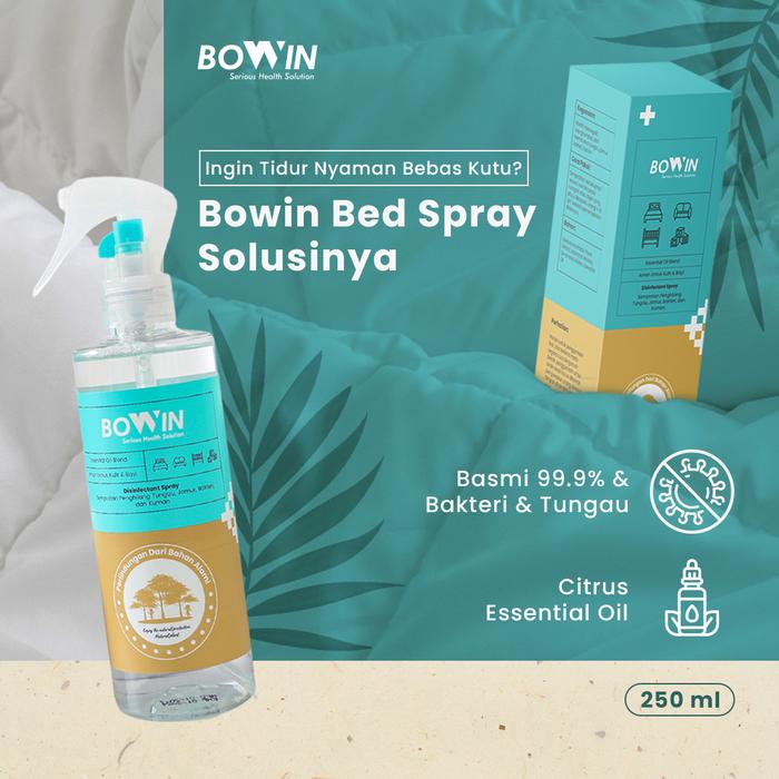 Gambar Bowin Bed Spray Anti Tungau / Jamur Kasur / Bakteri|Disinfectant Spray - BED SPRAY dari Bowin Indo undefined Tokopedia