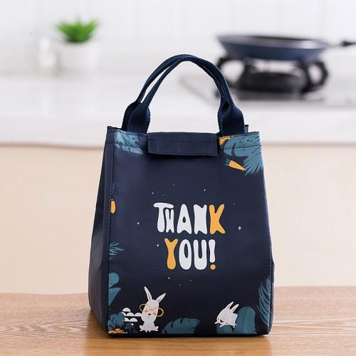 Gambar Tas Bekal Lunch Box Set Cooler Bag Thank You Kotak Makan Termos Panas - Thank You dari Sejati Official Store undefined Tokopedia