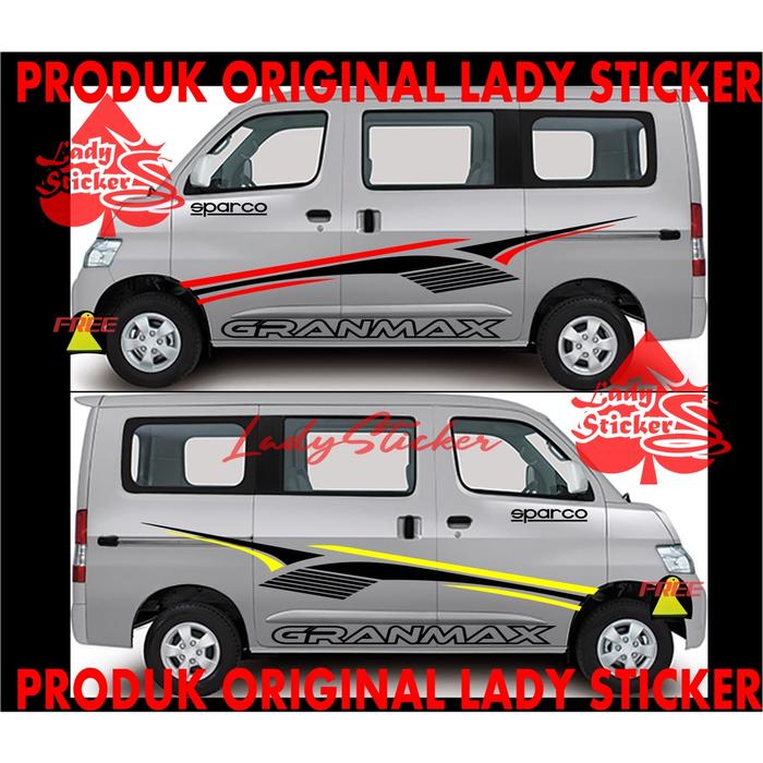 Jual STRIPING STICKER MOBIL DAIHATSU GRANDMAX STICKER MOBIL MINIBUS ...