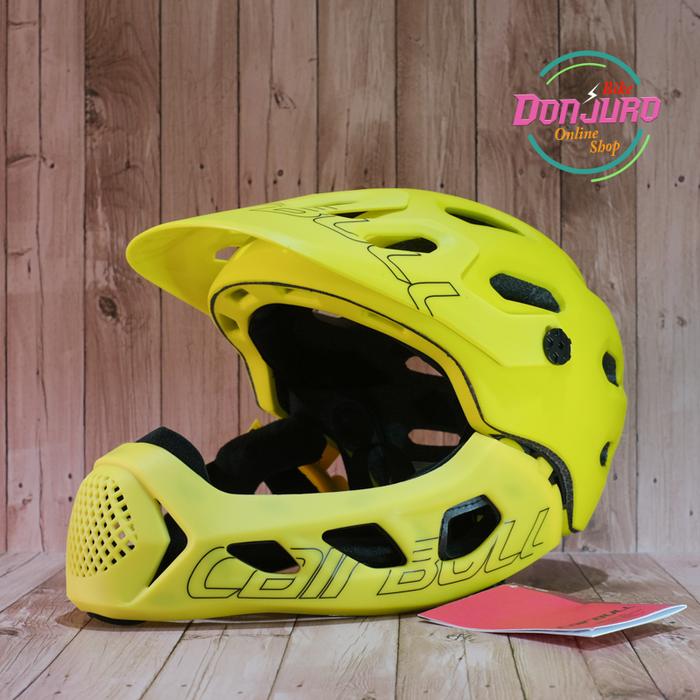Gambar Helm Full Face CairBull - Kuning dari donjur undefined Tokopedia