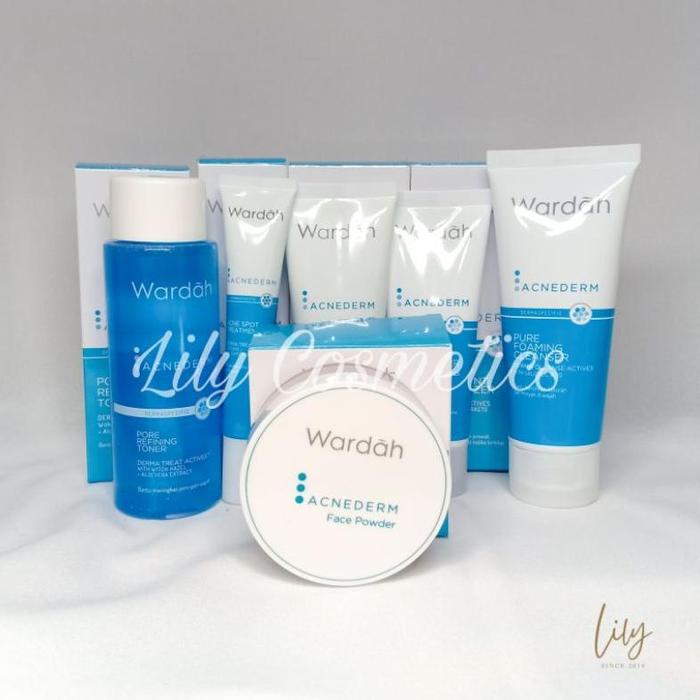 Gambar ada Wardah Acnederm Series - 8 in 1 Paket Lengkap Jerawat + NEW Serum - Paket B dari ARIL TOYS undefined Tokopedia