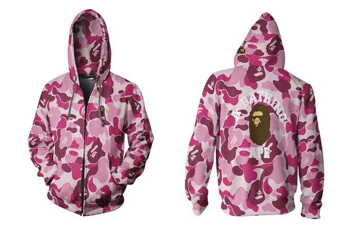 Gambar Jaket Hoodie Panjang Pria Tema A Bathing Ape Bape FullPrint - ART 7, S dari FikaStore undefined Tokopedia