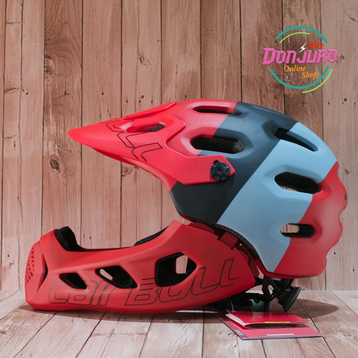 Gambar Helm Full Face CairBull - Merah dari donjur undefined Tokopedia