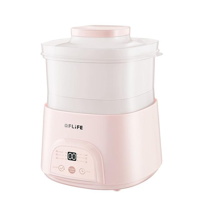 Gambar FLIFE Slow Cooker 1 Liter - Model FC-30NC01 - Multifungsi - Merah Muda dari sweetmombaby undefined Tokopedia