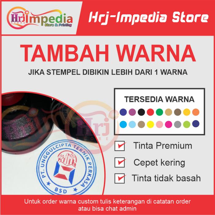 Gambar Cetak Stempel Otomatis Ukuran Standar Stempel Dinas Pendidikan Sekolah - Tambah Warna dari Hrj-Impedia Print undefined Tokopedia