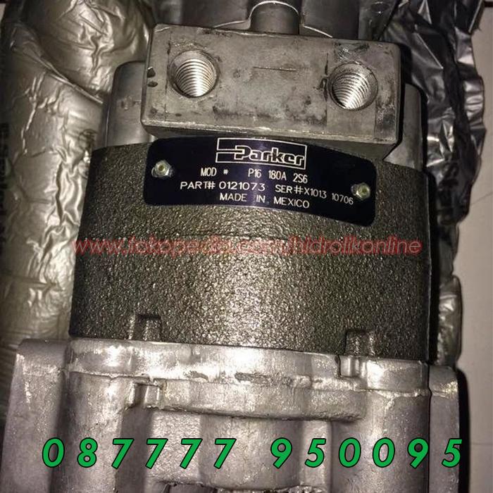 Jual P16 180A 2S6 GEAR PUMP POMPA PARKER HIDROLIK HYDRAULIC Jakarta