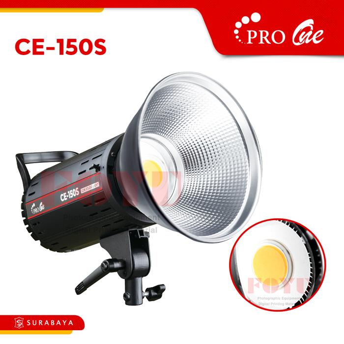 Gambar LED COB Lampu Foto Video Studio Light Continuous Pro One CE-150 - CE-150S dari Foyu Photo undefined Tokopedia
