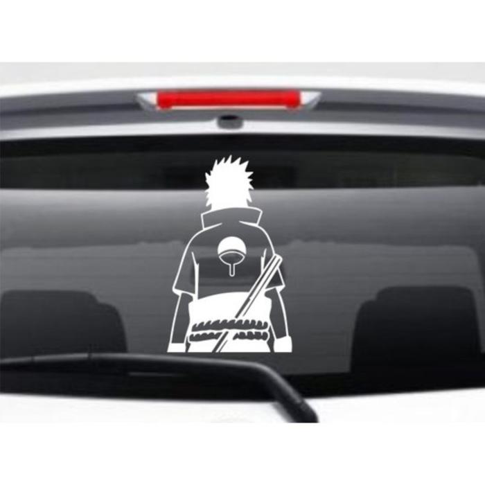 Gambar STIKER KACA MOBIL KEREN CUTTING STICKER MOBIL SASUKE UCIHA dari Blighoo Sticker undefined Tokopedia