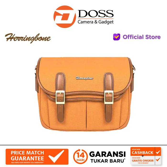 Gambar Tas Kamera Herringbone Maniere Small /Camera Bag Mirrorless - Sand dari Doss Bali undefined Tokopedia