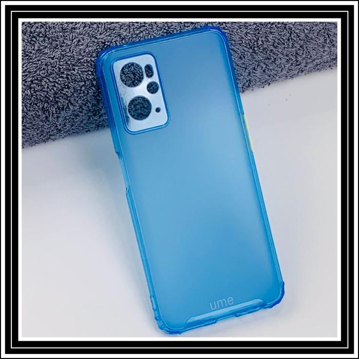 MAOGE Cover Per Oppo A96 / A76 / A36 In Vetro Marmorizzato - Custodia TPU Antiurto Con Retro Rigido Rainbow