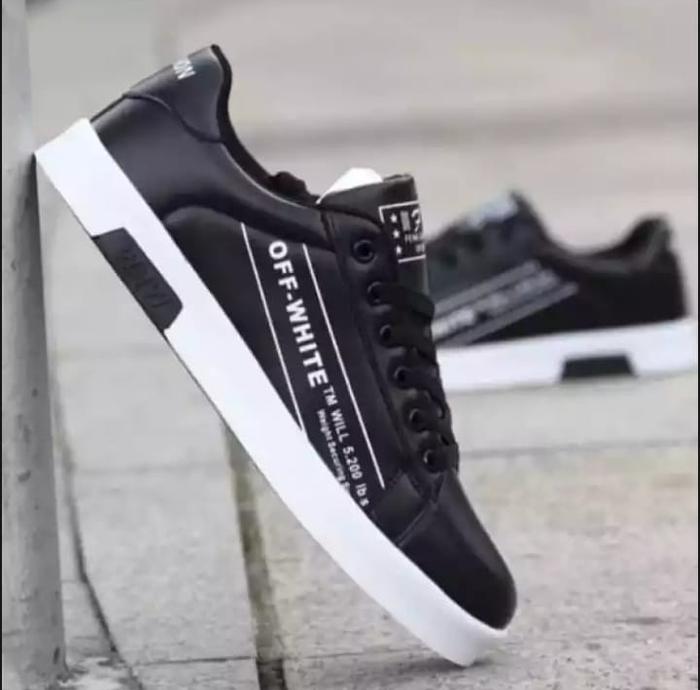 Gambar SEPATU FASHION PRIA TERBARU / SEPATU MOTIF / SEPATU CASUAL TERMURAH 20 - Hitam, 37 dari Rpm99 undefined Tokopedia
