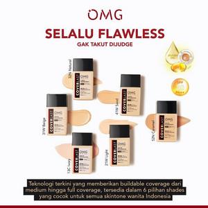 Gambar OMG Coverlast Liquid Foundation 25ml - 21W LIGHT dari prettty undefined Tokopedia