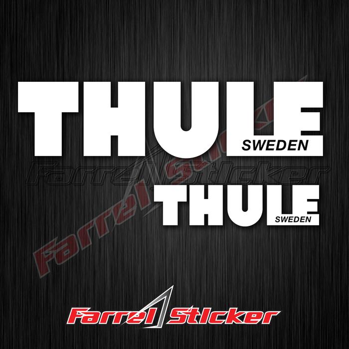 Jual stiker roof box Sticker ROOF RACKS - 12CM, Hitam - Jakarta Timur ...