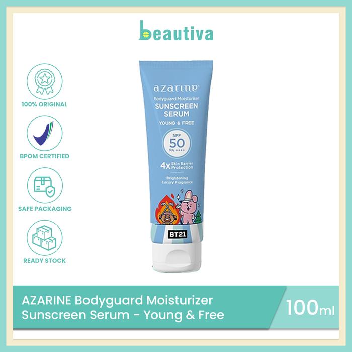 Gambar Azarine Body Guard Moisturizer Sunscreen Serum 100ml - BIRU-YOUNG&FREE dari Beautiva Skincare undefined Tokopedia