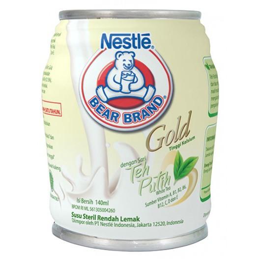 Gambar Bear Brand Susu GOLD 140 ML - WHITE TEA 140ML dari BLUE A SHOP undefined Tokopedia