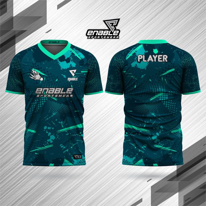 Gambar CUSTOM Jersey Printing Badminton Bulutangkis bola futsal olahraga - 05, XS - XL dari Enable Sportswear undefined Tokopedia
