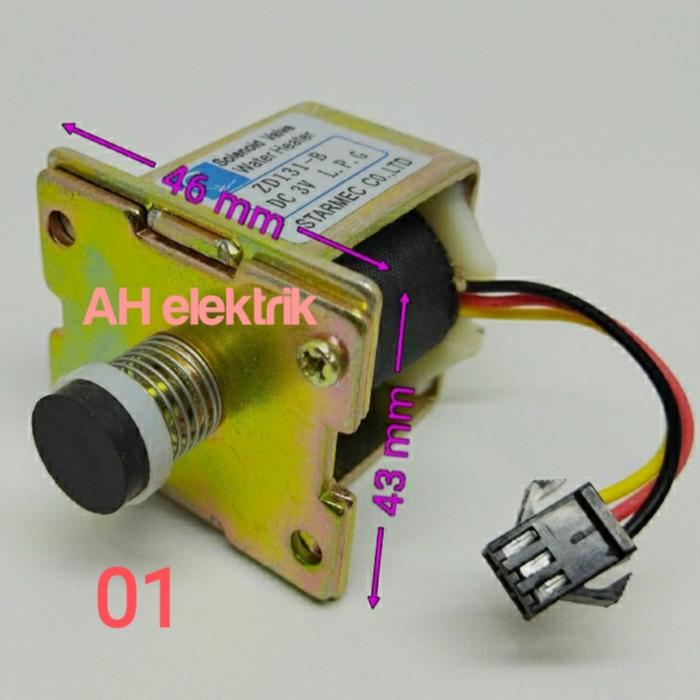 Gambar selenoid valve water heater pemanas air gas SP-01 - Ukuran 01 dari AH elektrik undefined Tokopedia