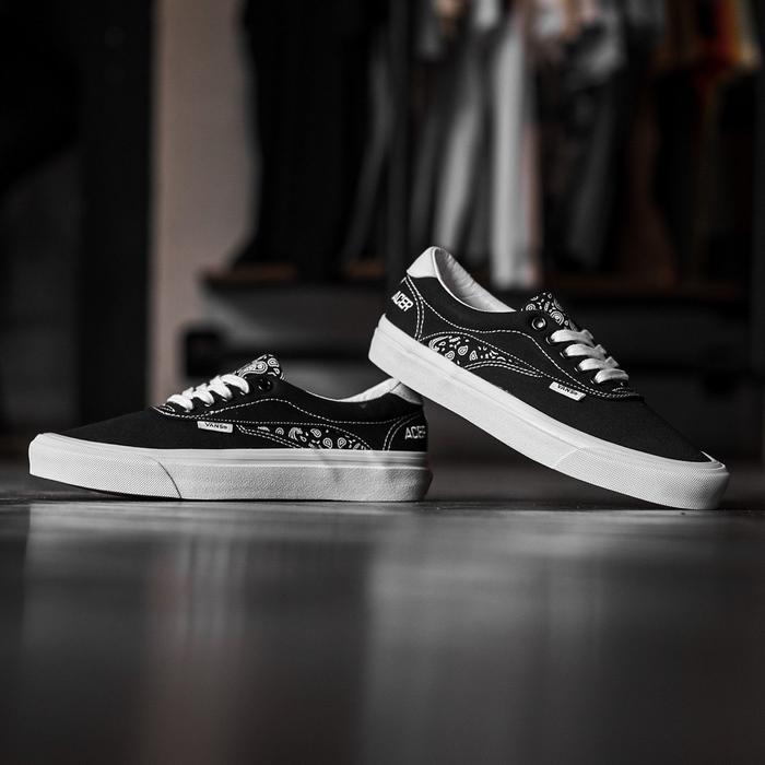 Jual Vans Acer NI SP Bandana Black White Cianjur Primt