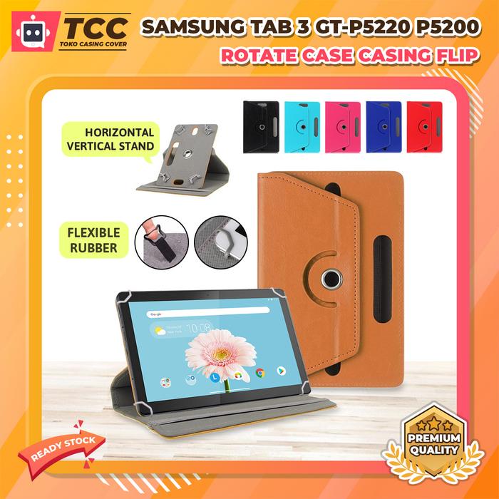 Jual Samsung Tab GT P5220 P5200 Flip Case Casing Cover