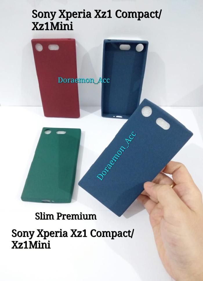 Gambar Soft Case Slim Preminum Sony Xperia XZ1 Mini/XZ1 Compact Matte Pasir - Sil Pasir Biru, XZ1Mini/xz2Comp dari Aemonacc undefined Tokopedia