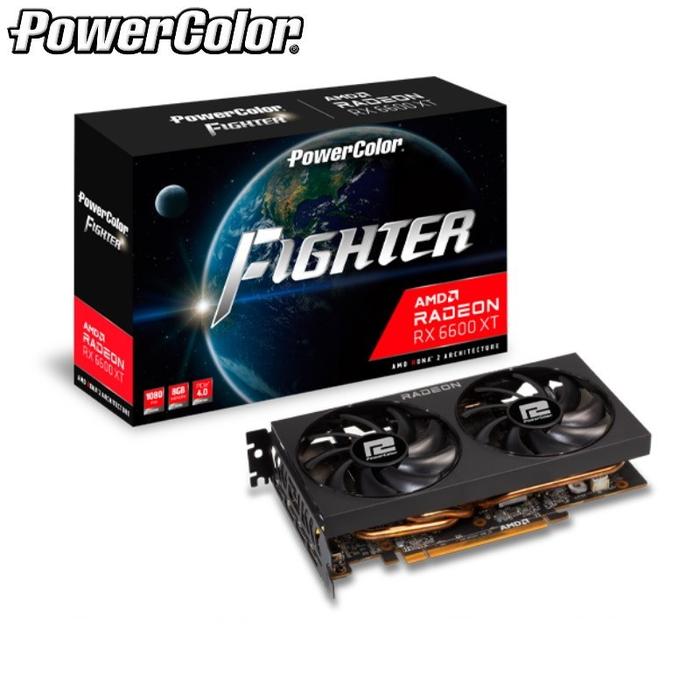 Gambar PowerColor Fighter AMD Radeon RX 6600 XT 8GB GDDR6 - VGA Card dari JnJ Online undefined Tokopedia