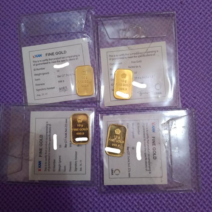 Gambar EMAS ANTAM 10 GRAM RETRO AMANAH dari GMP-Grosir Media Portable undefined Tokopedia