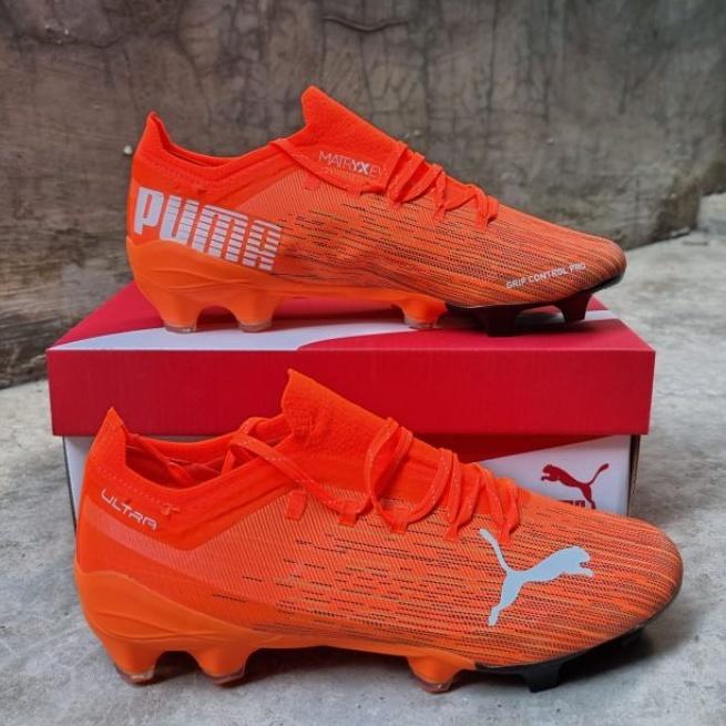 Jual SEPATU BOLA PUMA ULTRA ORANGE FG-SEPATU BOLA PUMA-SEPATU