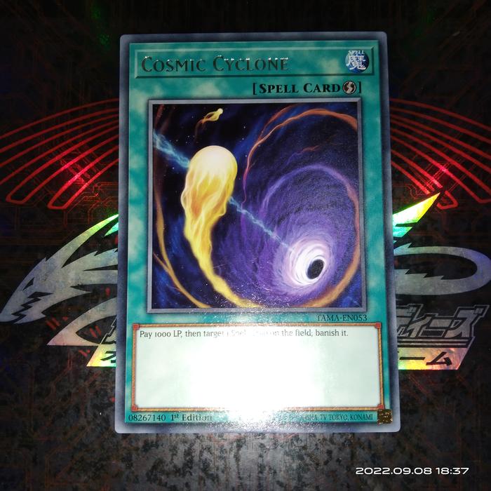 Jual Yugioh Cosmic Cyclone TAMA Rare Sleman