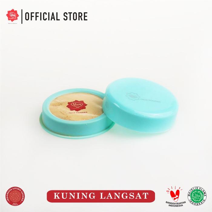 Gambar VIVA FACE POWDER 25g | BEDAK TABUR WAJAH - Kuning Langsat dari Deus Kosmetik undefined Tokopedia