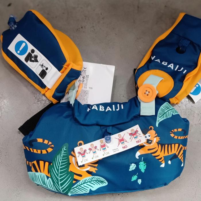 Gambar ALAT BANTU RENANG PELAMPUNG RENANG ANAK nabaiji Swimming TISWIM kids - Navy kunyit dari Diks Adventure undefined Tokopedia