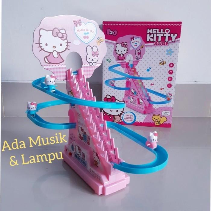 Gambar MAINAN SMALL DUCK TRACK - SELUNCUR TANGGA BEBEK MUSIK DAN LAMPU - Kitty dari EAZYTOYS undefined Tokopedia