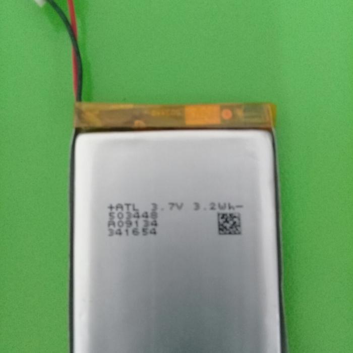 Bateria 3,7V 1800mAh Li-Pol - 50 x 82 x 5 mm Castro Electrónica