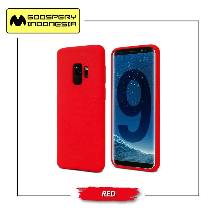 Gambar GOOSPERY Samsung Galaxy A8 2018 Soft Feeling Jelly Case - Red dari Goospery Indonesia undefined Tokopedia