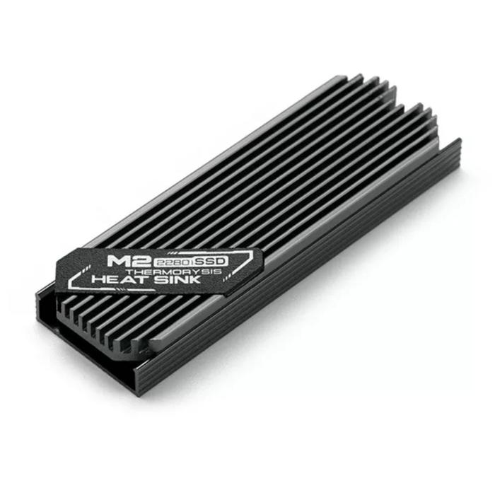 Gambar Heatsink M.2 NVME Pendingin Cooling SSD M2 SATA Cooler Alumunium - Abu-abu dari Honey Computer undefined Tokopedia