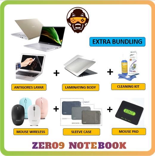 Gambar ACER SWIFT X 14 SFX14 GTX1650 4GB/RYZEN 5 5500 8GB 512SSD W11 14.0FHD - +PAKET BUNDLING dari ZERO9 NOTEBOOK undefined Tokopedia