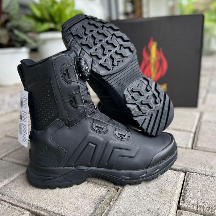 Gambar Sepatu PDL TNI POLRI Tactical BOA MK2 Libra Jaring tali putar terbaru - Centurion New, 44 dari TokoArmySportLine1 undefined 4 Tokopedia
