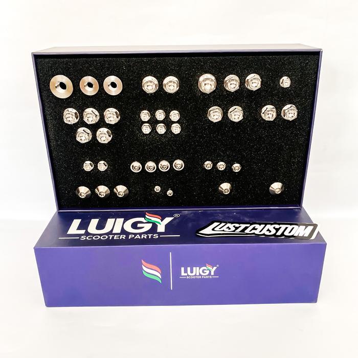 Gambar Titanium bolt luigy baut probolt - Silver dari LUST CUSTOM undefined Tokopedia