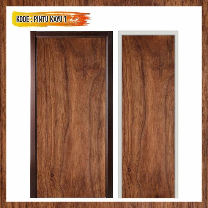 Gambar Stiker Pintu Kamar Mandi Dan Sticker Pintu Kamar Motif Terbaru - Kayu - Kayu 1, Pintu Kamar dari Enjie Lapak undefined Tokopedia