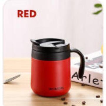 Gambar tumbler coffee mug termos air double wall / thermos cup minuman kopi - red, 350ml dari Vesperindo_NEW undefined Tokopedia