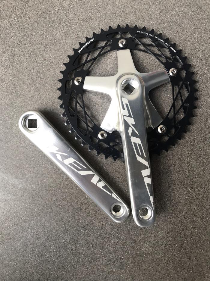 Gambar Crank skeace 49T - Silver hitam dari Drabs13 undefined Tokopedia