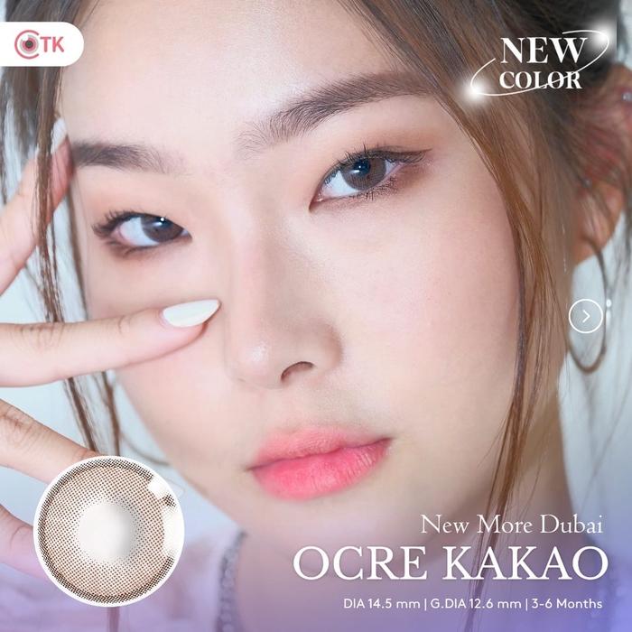 Gambar SOFTLENS DUBAI OCRE KAKAO OCRE ASH 14.5 MM BY CTK - OCRE KAKAO, NORMAL dari Eyesloveyouu undefined Tokopedia