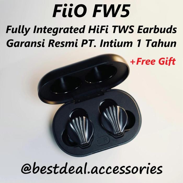 新品未開封 FiiO FW5 ワイヤレスイヤホン （FIO-FW5-B） Fiio FW5 TWS