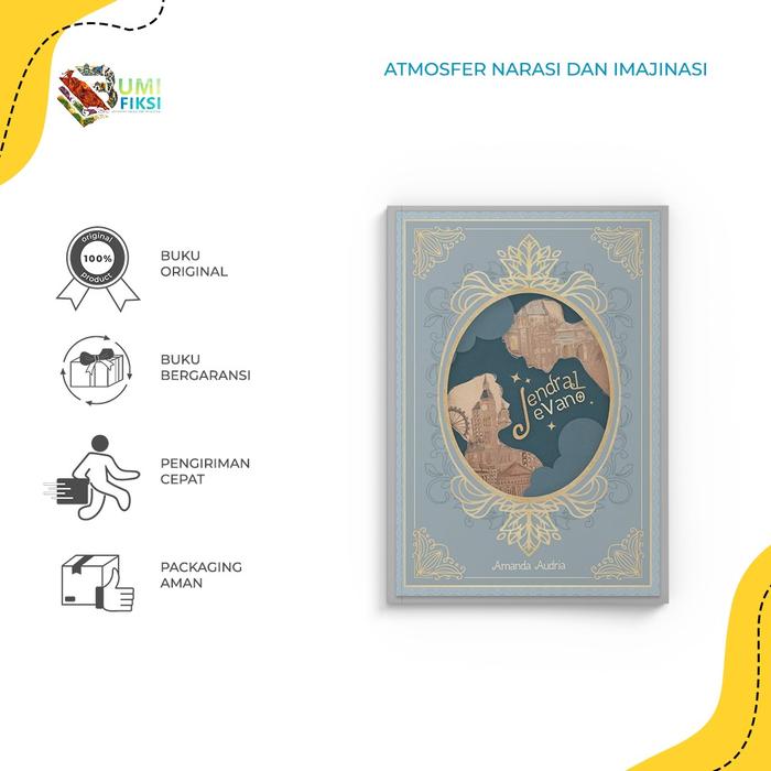 Gambar PRE ORDER - JENDRAL JEVANO - AMANDA AUDRIA - AKAD - BUMIFIKSI - PO SOON dari bumifiksipadang undefined Tokopedia