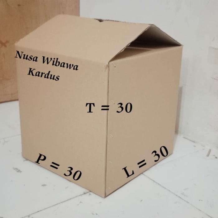 Gambar Karton box 30X30X30 dari Nusawibawa Kardus undefined Tokopedia